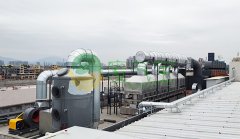 清远喷涂项目-VOCs催化燃烧废气处理系统